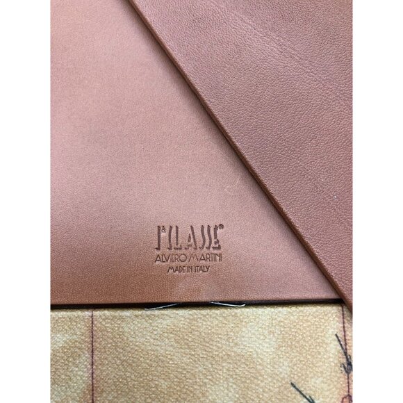 Leather Photo Frame - 8 x 10 -ALVIERO MARTINI 1A CLASSE Geo -NWB - Picture 10 of 11